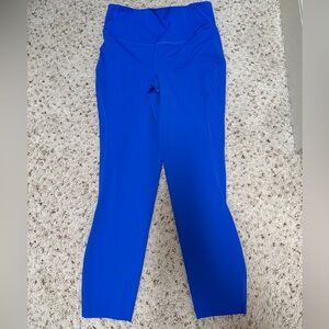 Lululemon Athletica Vibrant Blue Leggings